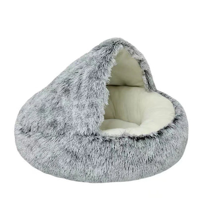 Cozy Winter Cat Nesting Bed